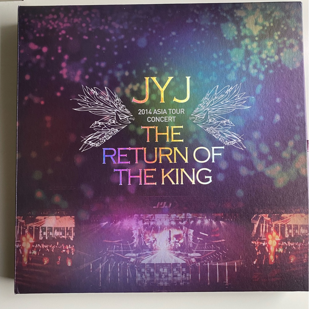 JYJ The Return Of The King 2014 Asia Tour Concert Limited Edition